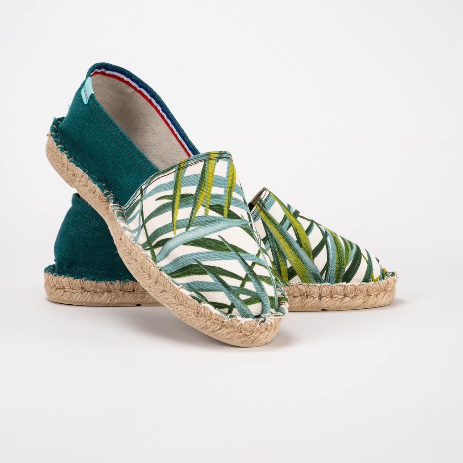 LEAF - Espadrilles imprimées | Vert