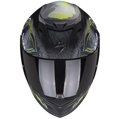 Casque Scorpion Exo EXO-520 EVO AIR - MELROSE - Noir / Jaune