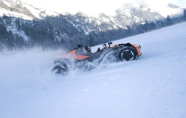 KTM X-BOW Wintercup Goldeck als Geschenkidee