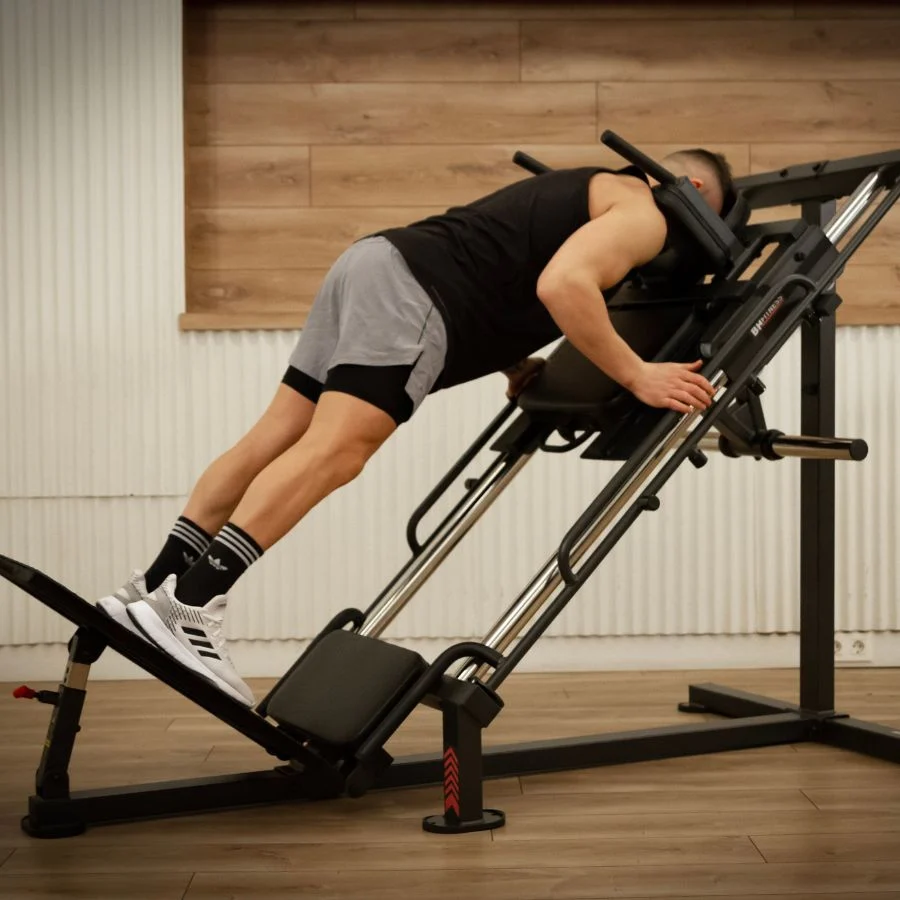 BH FITNESS HACK SQUAT - LEG PRESS 45º