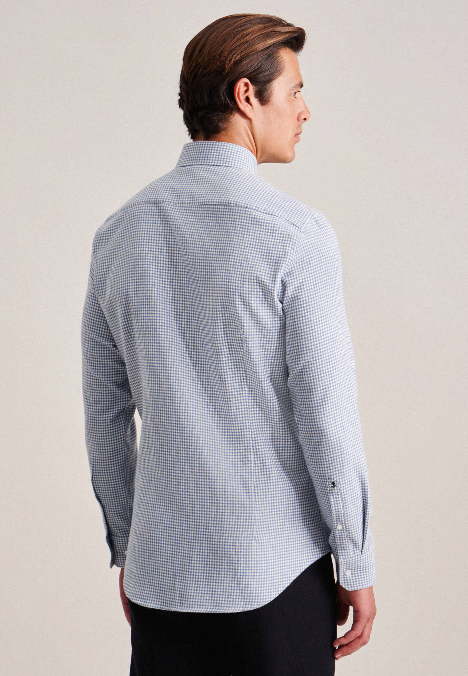 Seidensticker| Herren Flanellhemd Slim