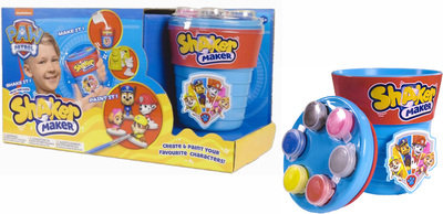 Paw Patrol Shaker Maker DIY Gipssett