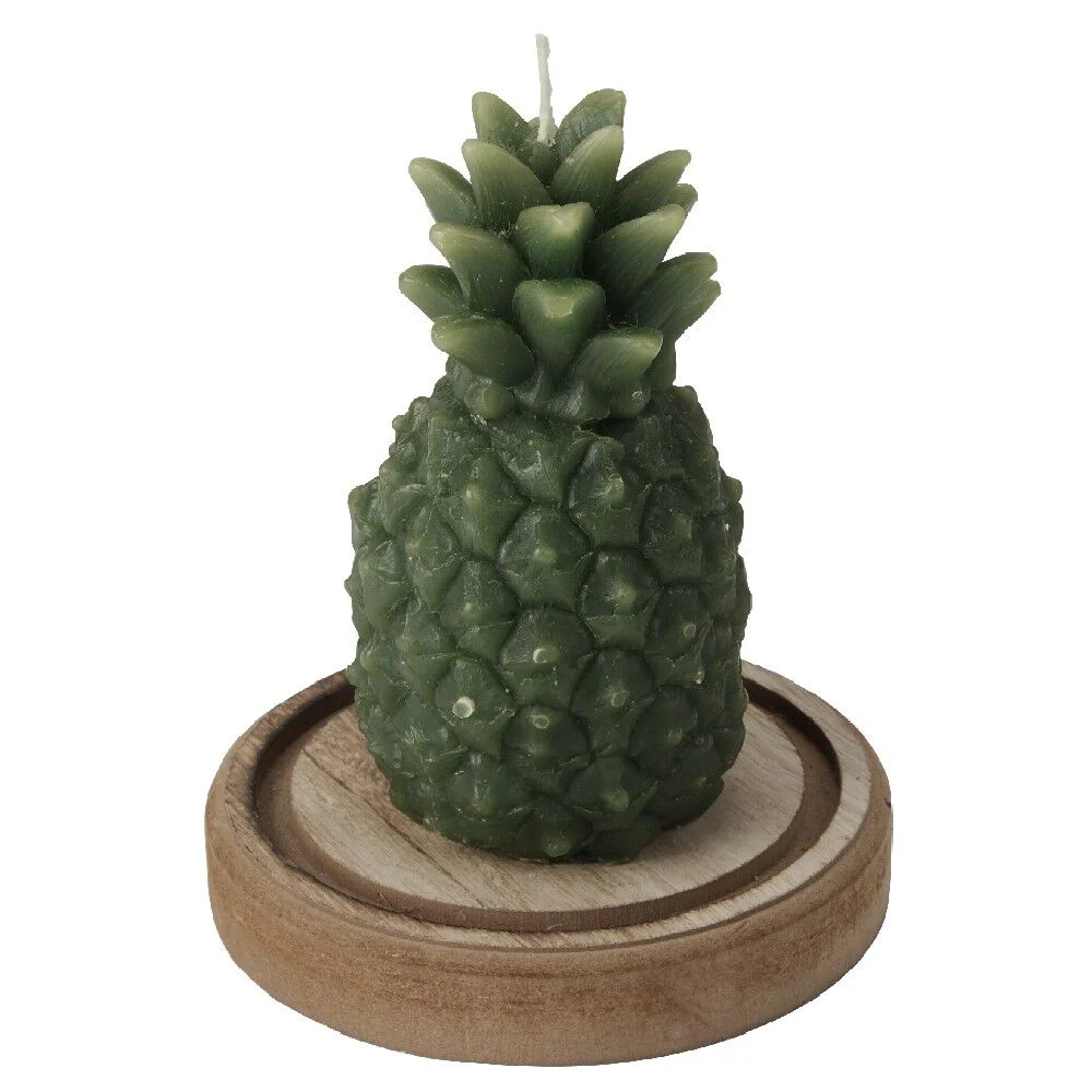 Bougie ananas sous cloche Collection Caraïbes