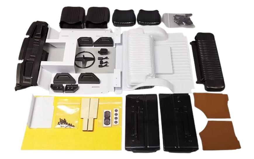 Innenausstattung für RRC Hardbody Karosserie 1:10Interieur für Hobbytech RRC 3- und 5-Türer Karosserie