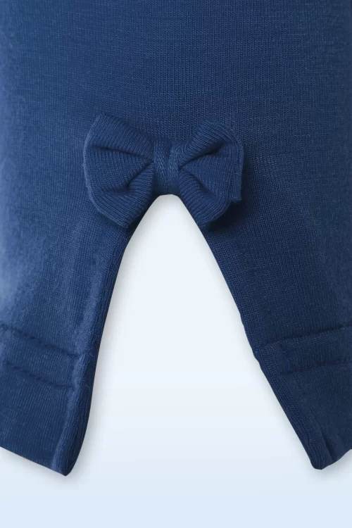 Banned Retro Modern Love Top in marineblauw