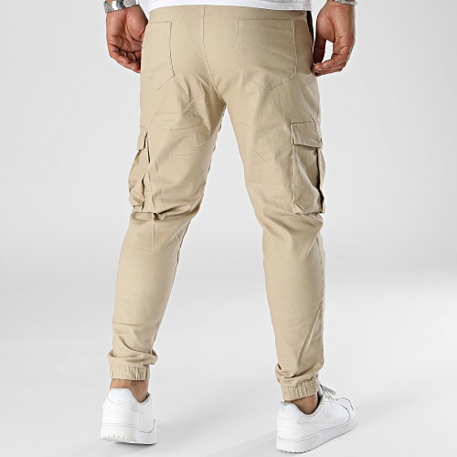 Pantalon Cargo Beige