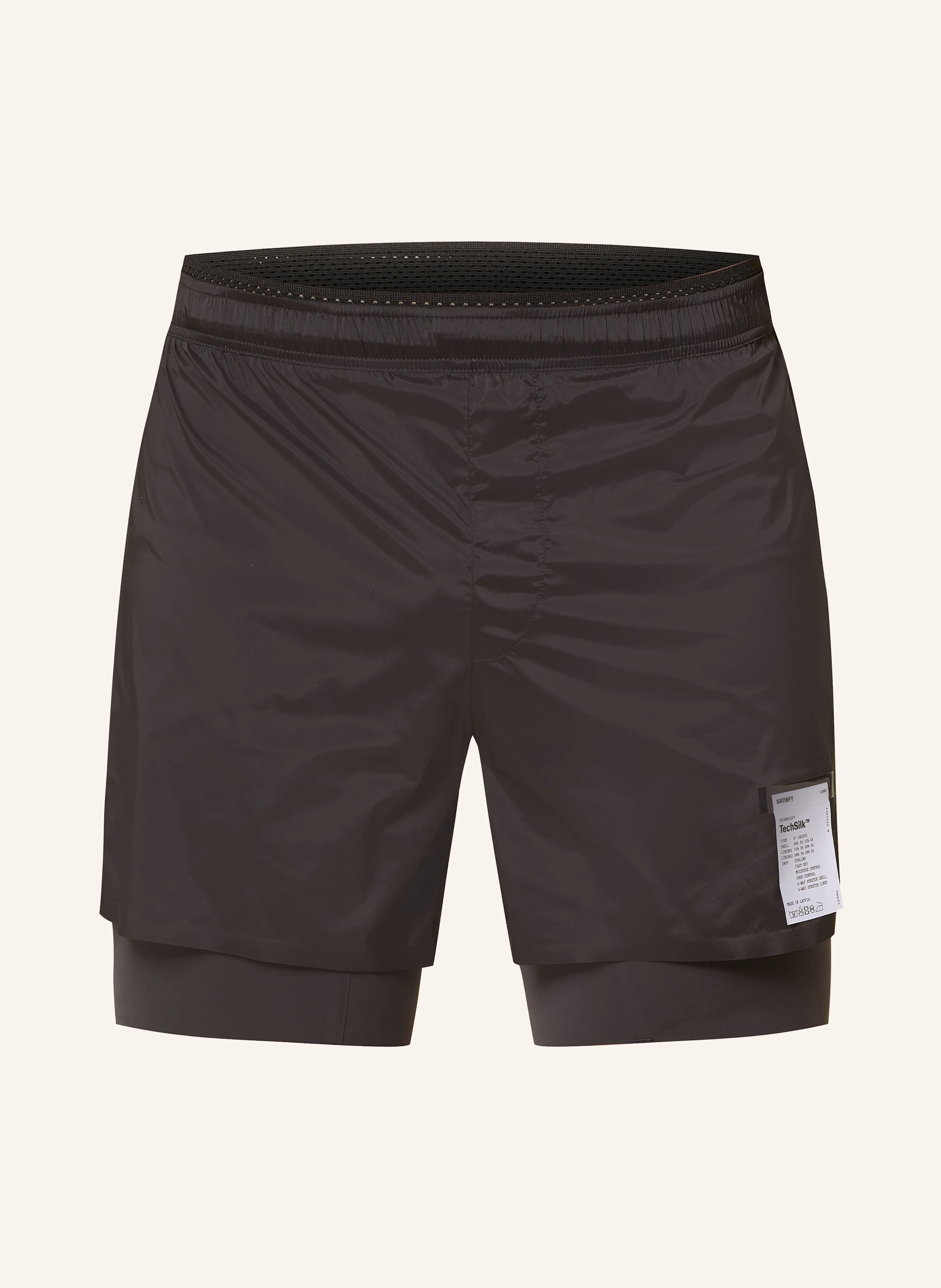 SATISFY 2-in-1-Laufshorts TECHSILK™ 8