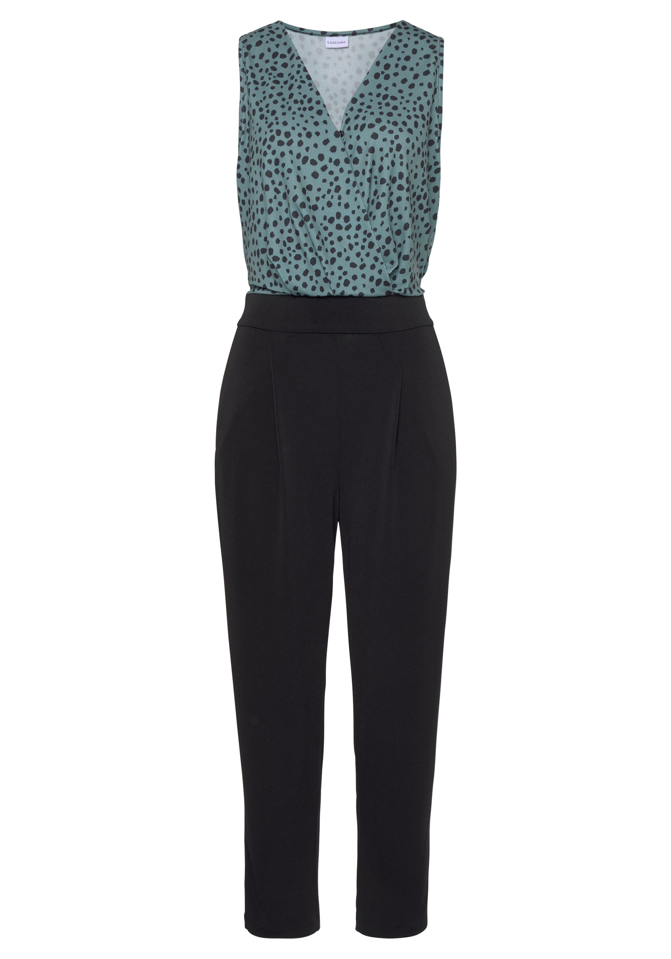 LASCANA Overall , mit überlappendem Oberteil, eleganter Jumpsuit, Business-Look