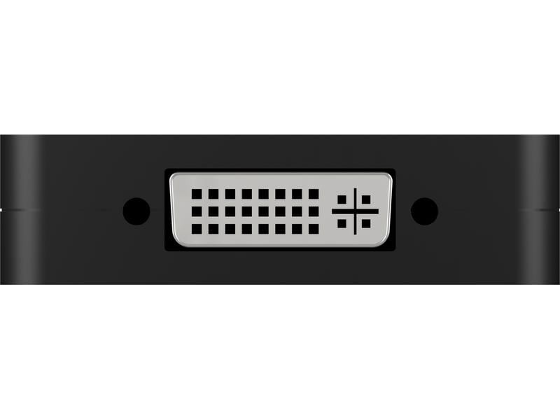 ICY BOX Adapter IB-DK1104-C USB Type-C - DisplayPort/DVI-D/ Vier in einem USB-C-Videoadapter