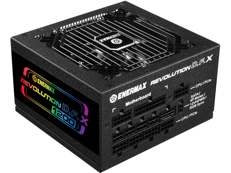 Enermax Netzteil Revolution D.F. X 1200 W Vollständig modulares ATX 3.0-Netzteil
