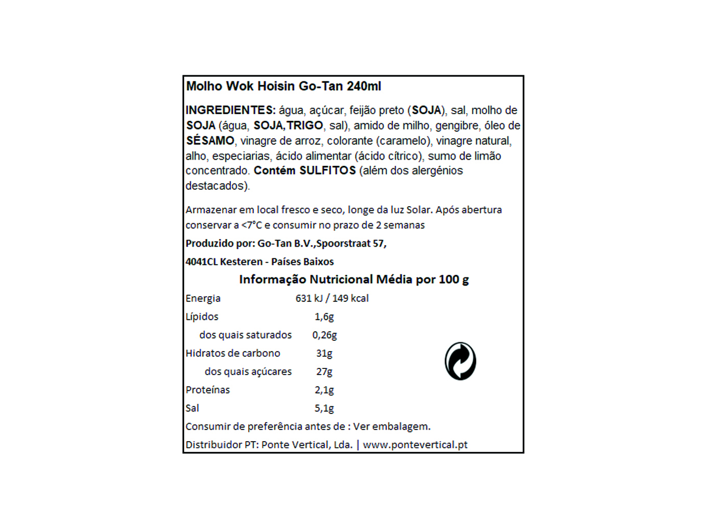 MOLHOS GO TAN WOK HOISIN 240ML