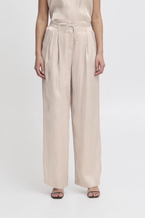 Ichi roze dames broek