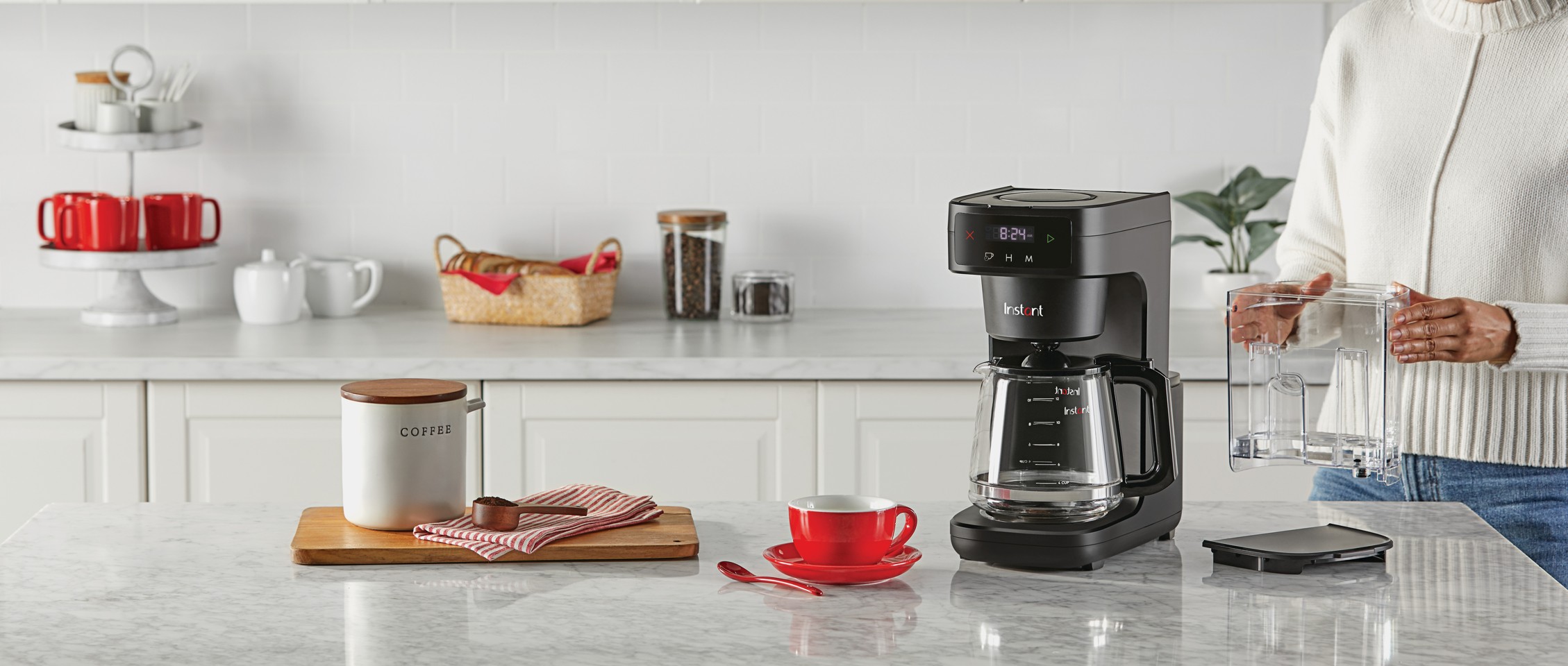 Instant - 12-Cup Drip Kaffemaskine