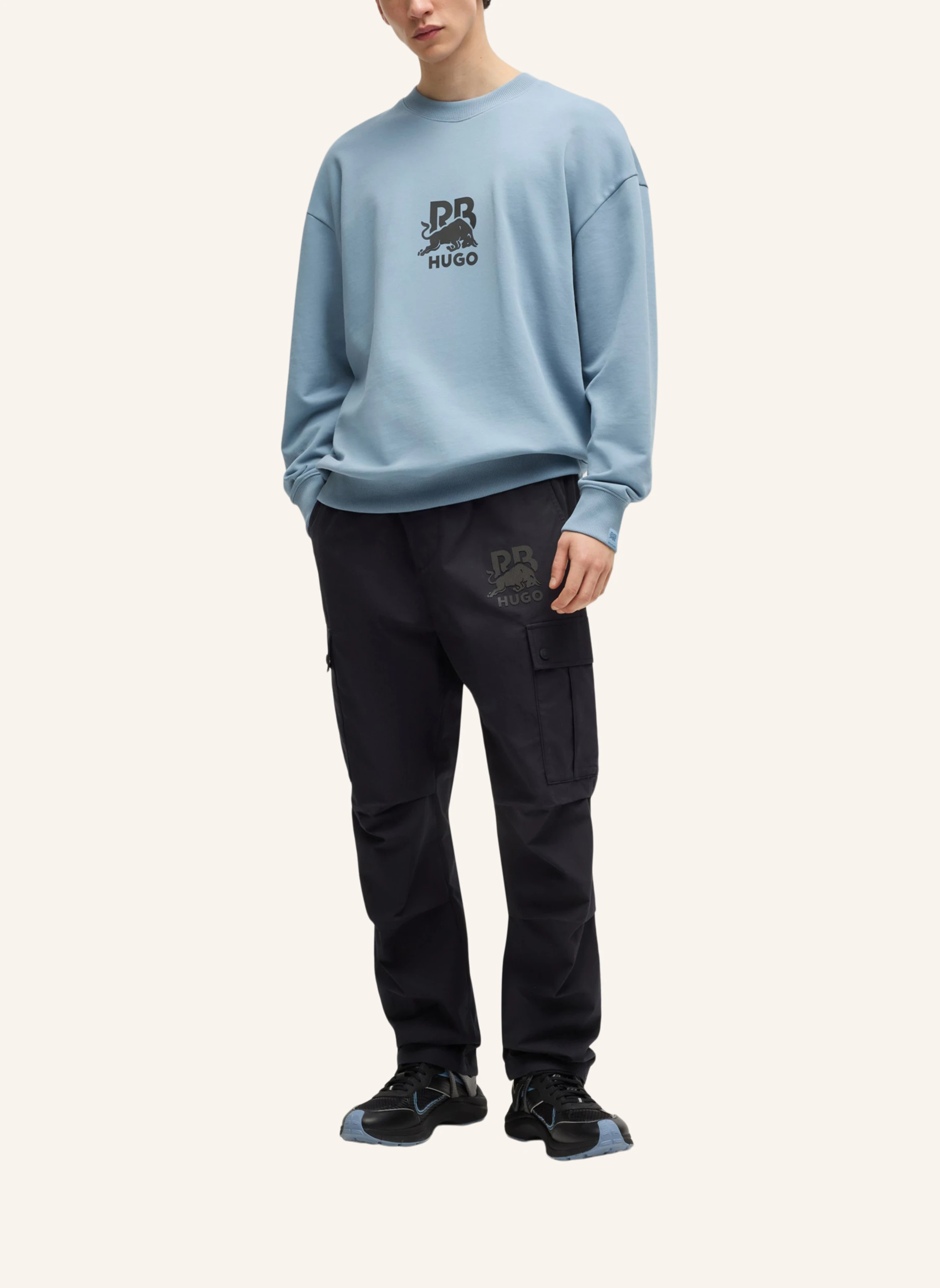 HUGO Sweatshirt DAHRAIN_RB Oversize Fit