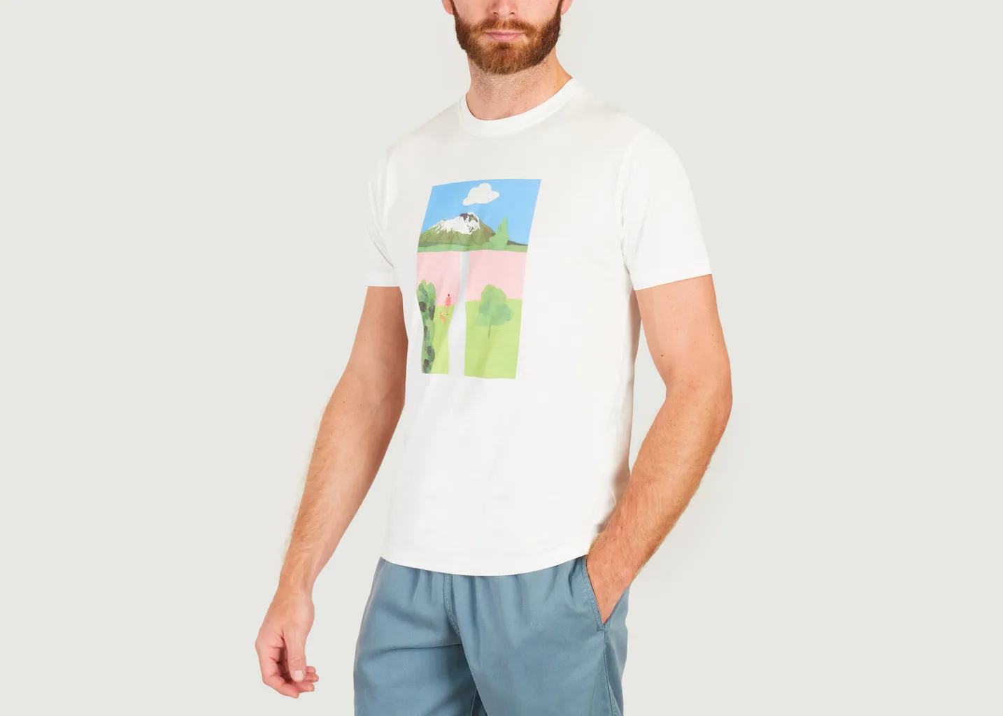T- shirt imprimé Iwate Olow x Hiroyuki Izutsu Olow