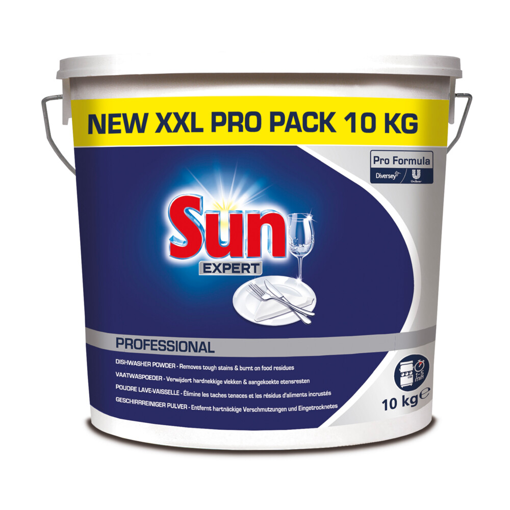 Sun Professional Vaatwaspoeder Korte Wascyclus Normaal Pro Formula10 kg