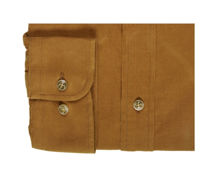 Chemise en velours Caramel - WAYNE