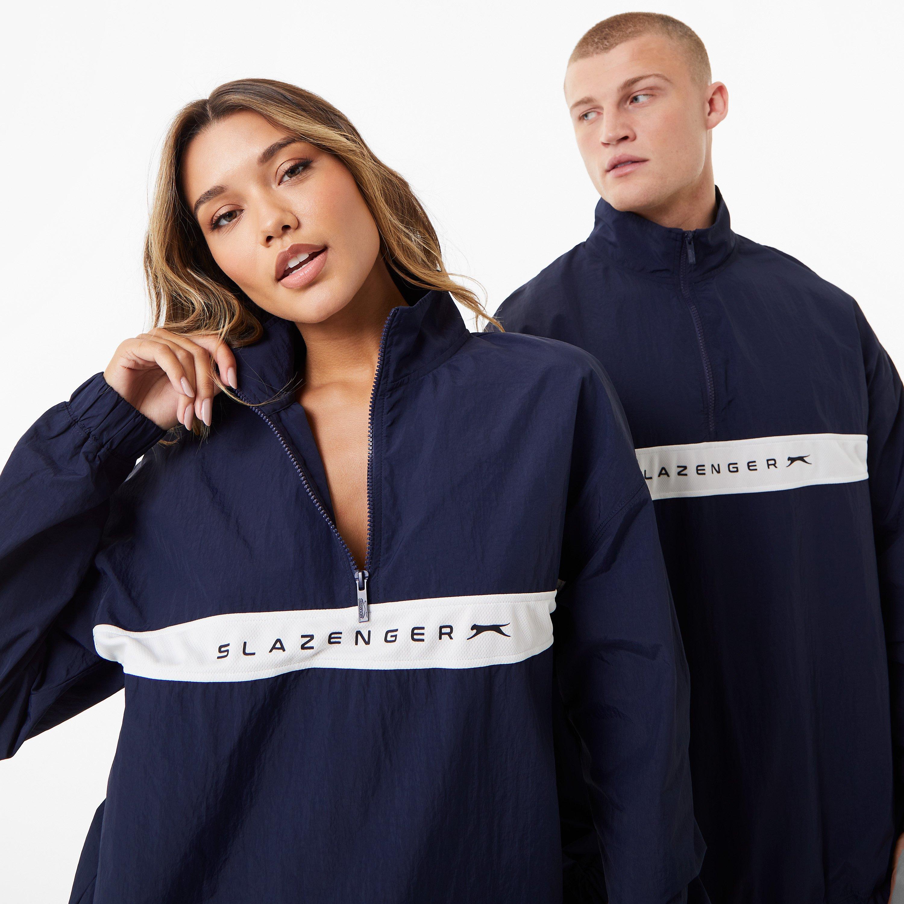 Slazenger ft. Aitch Contrast Half Zip Track TOP