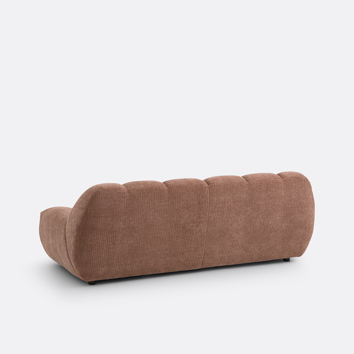 LA REDOUTE INTERIEURS<br>Sofá de veludo, 3 lugares, Nuria