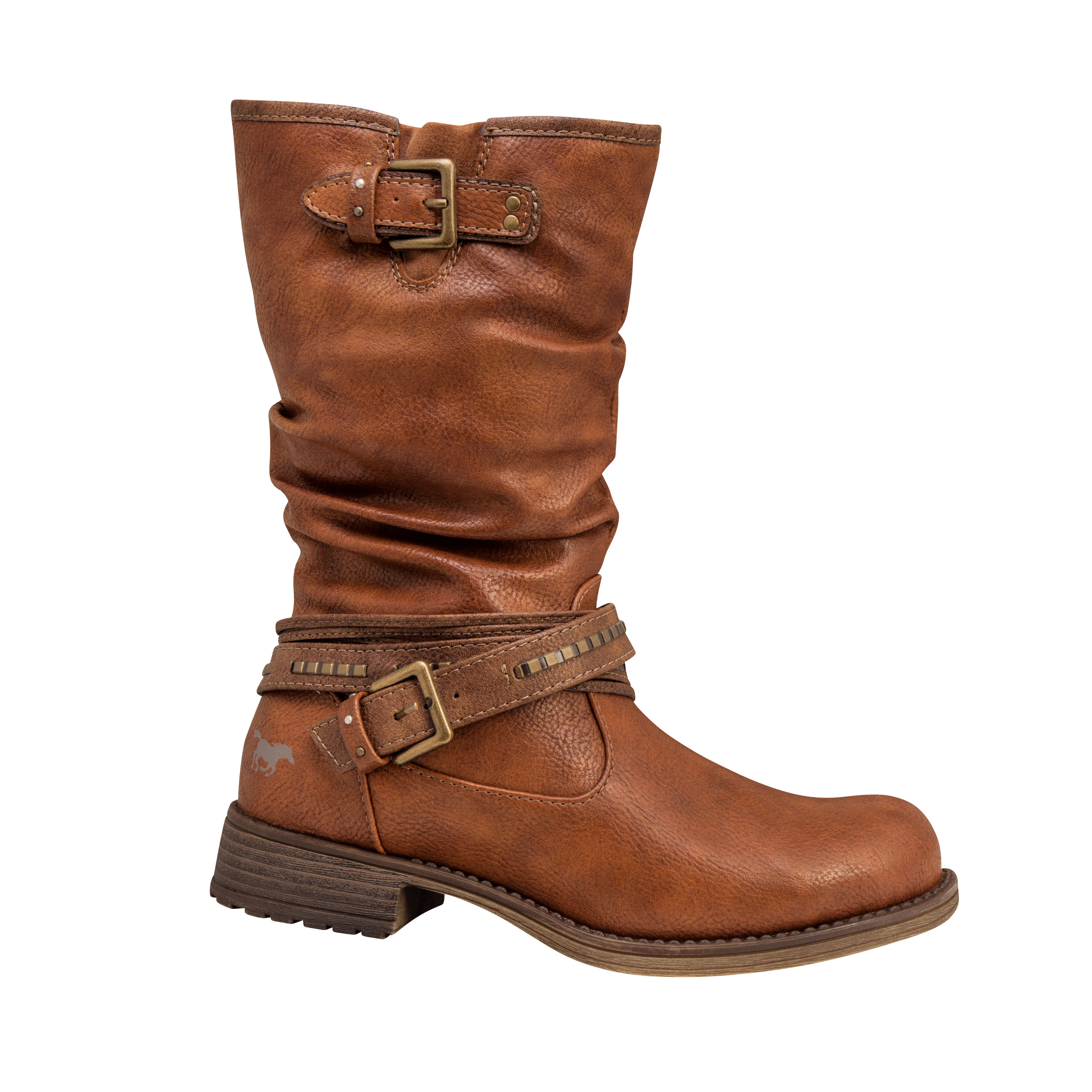Mustang Stiefel mit Zierschnallen