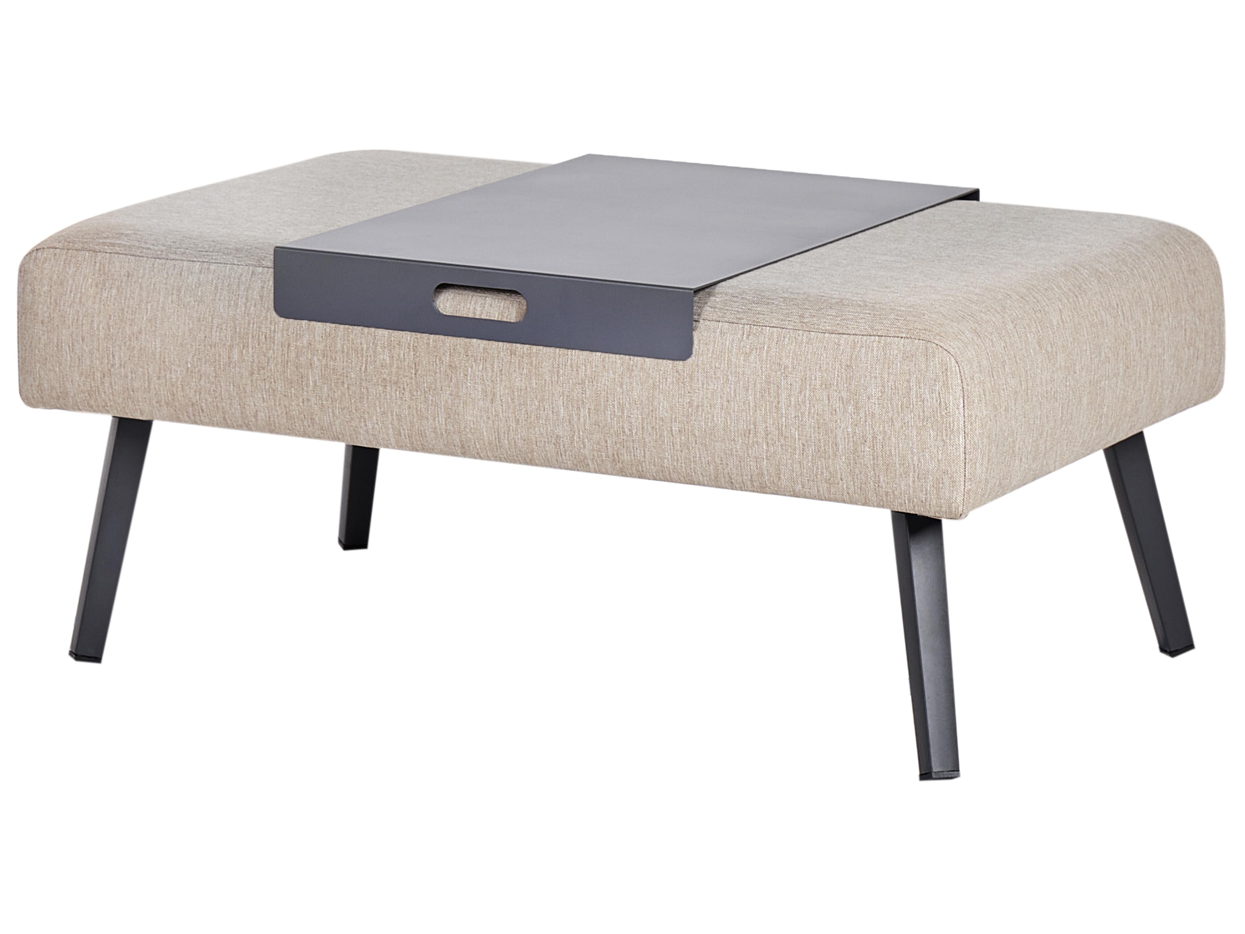 Tuin hoekloungeset met tafel 4-zits SORRIVOLI linkszijdig Beige