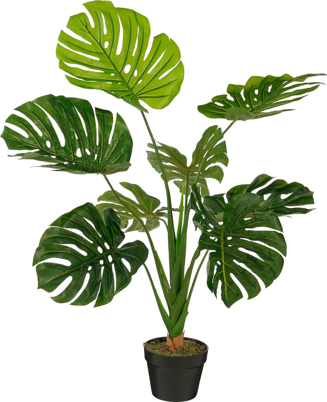 Mica Decorations kunstplant Monstera D 60 H 90 cm