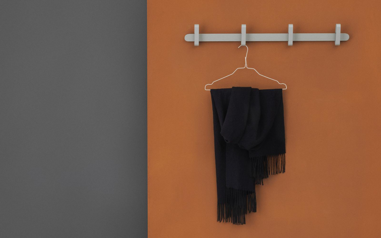 Normann Copenhagen Hoop wandkapstok zwart
