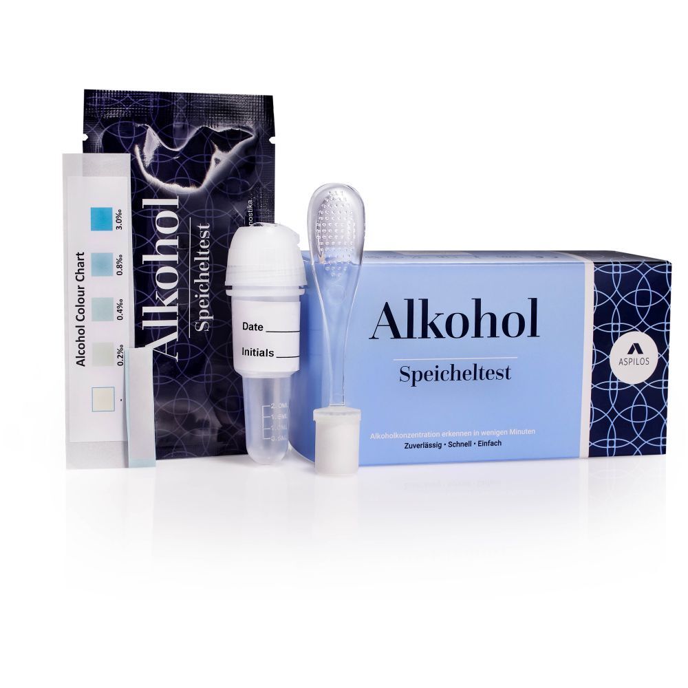 Aspilos Alkohol Selbsttest für Zuhause