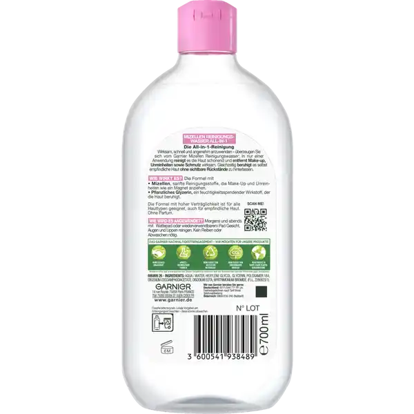 Mizellen Reinigungswasser All-in-1 Sensitiv