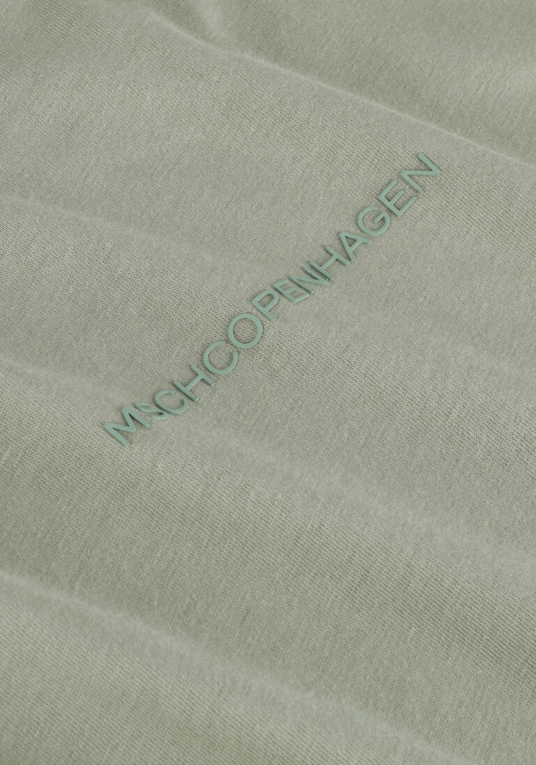 MSCH COPENHAGEN groene msch copenhagen t-shirt mschterina organic small logo tee