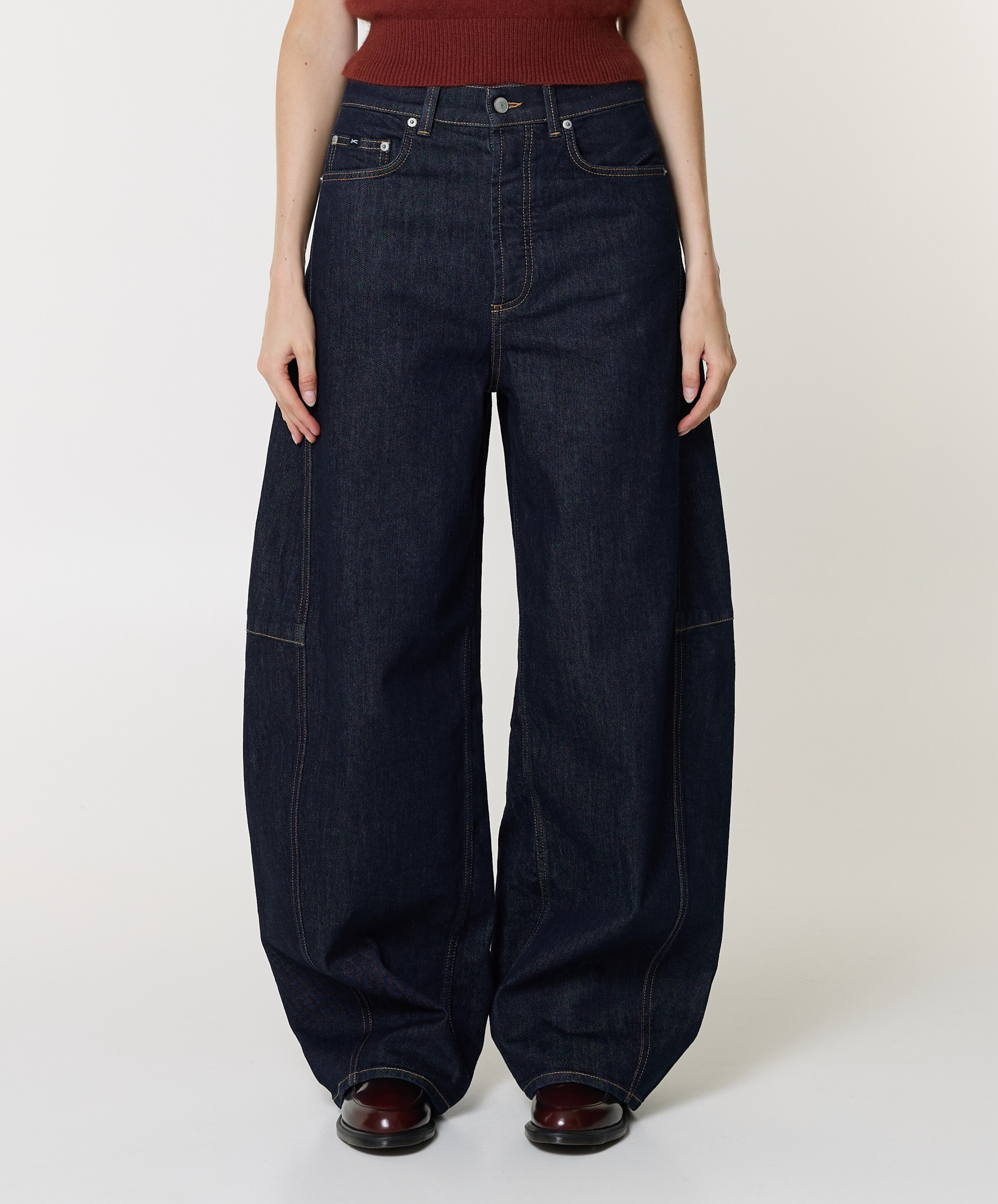 Denham MAKI RINSE dames jeans blauw