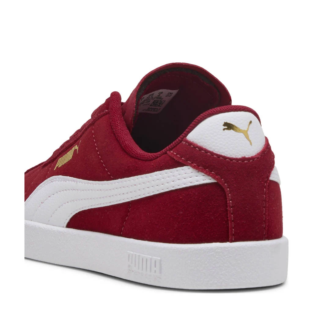 Puma Club IIsneakers donkerrood/wit