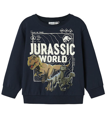 Name It Sweatshirt - NmmFür Jurassic - Navy Blazer