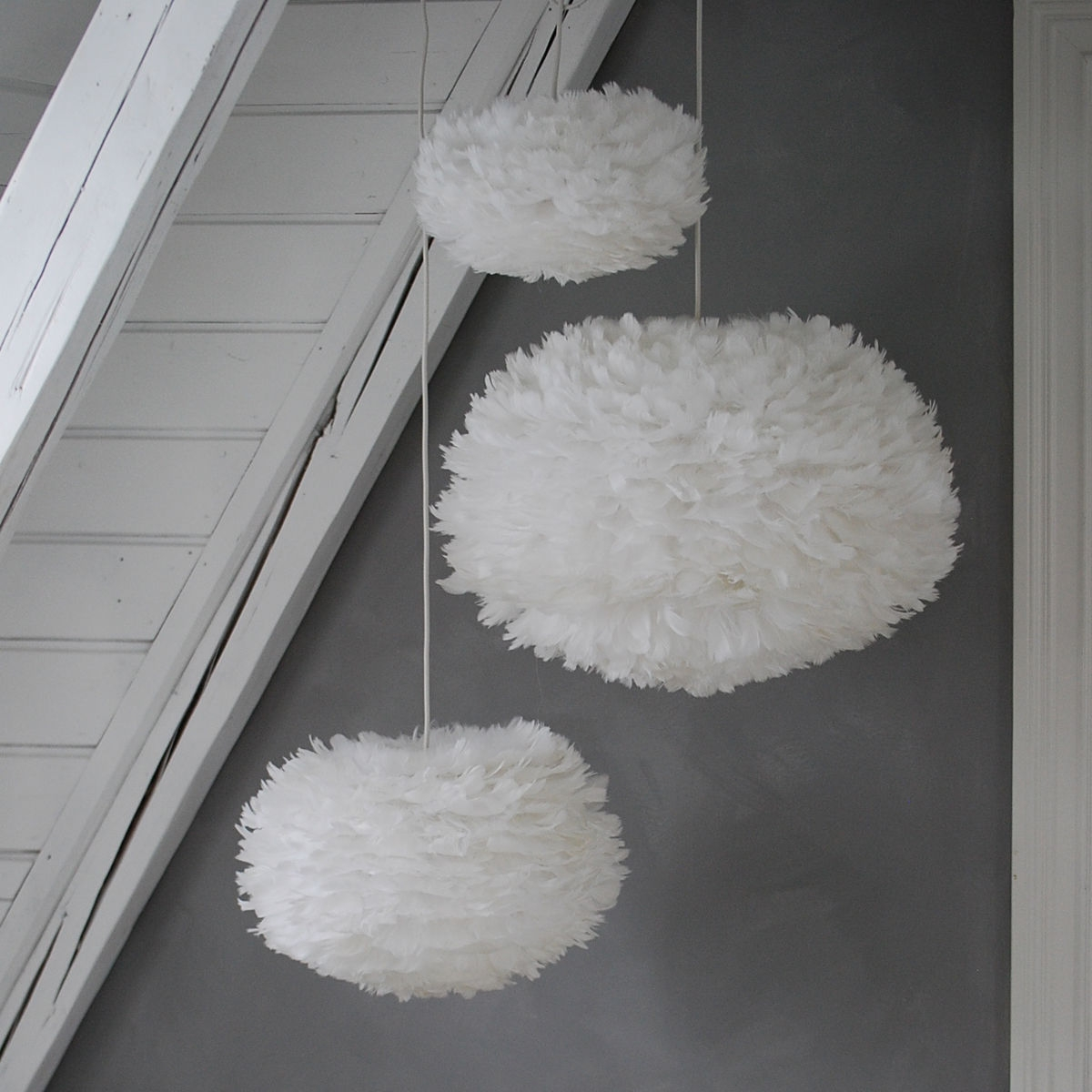 Hanglamp EOS koordset wit Micro