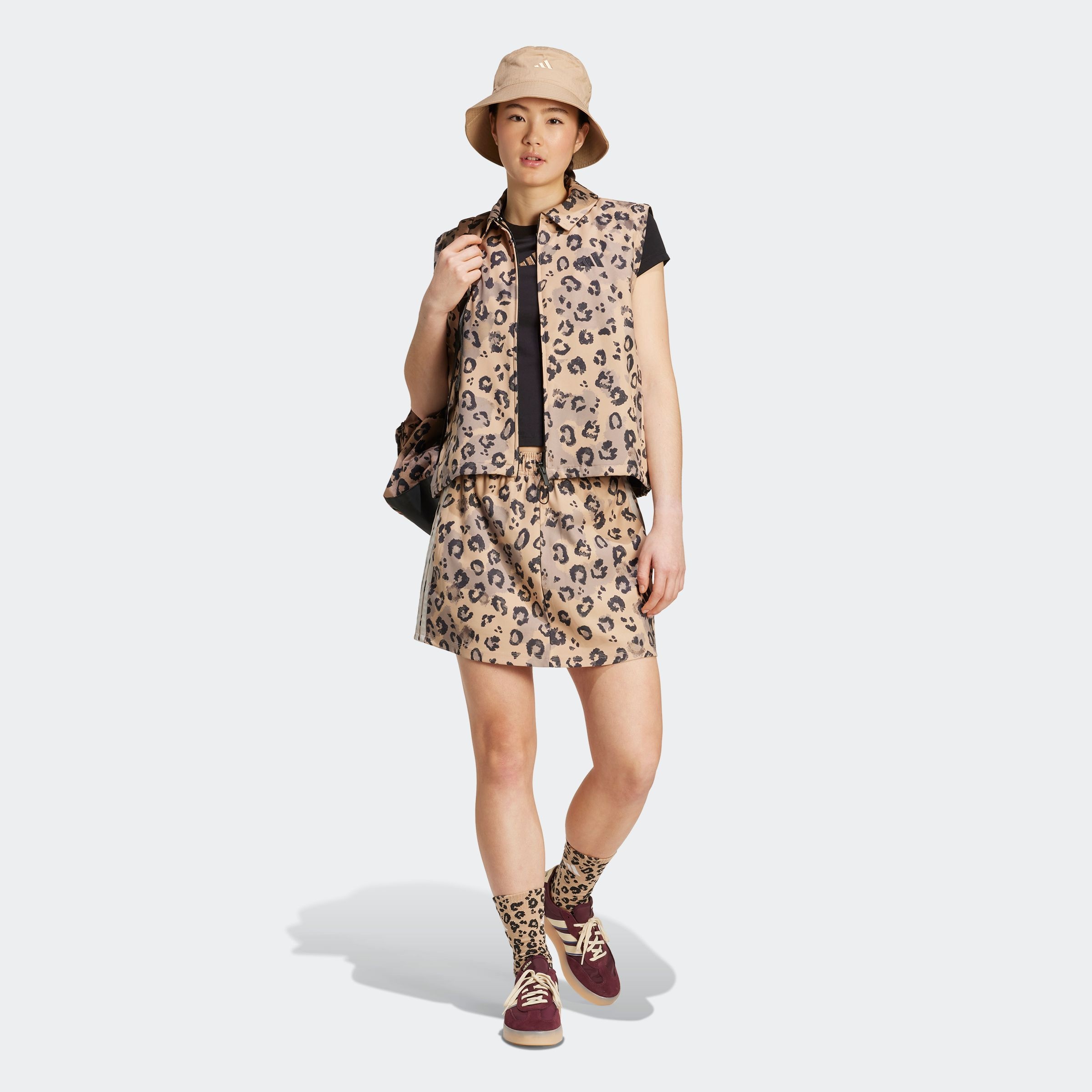 adidas Sportswear Funktionsweste »ANIMAL PRINT 3-STRIPES GEWEBTE«