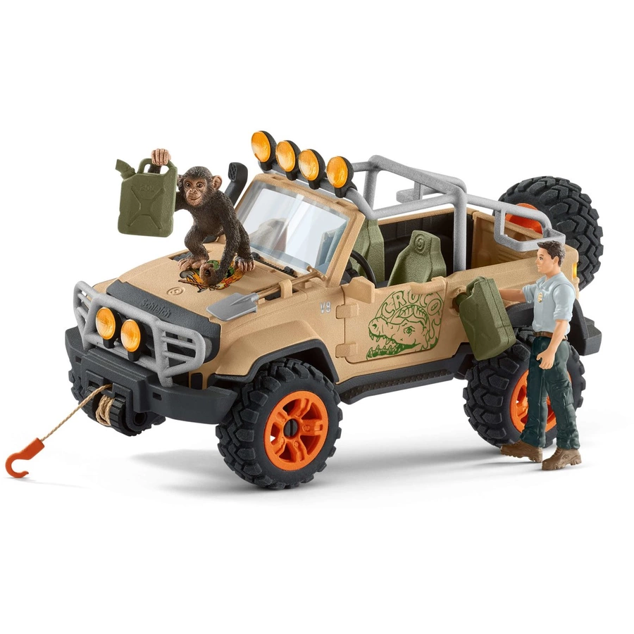 schleich® Geländewagen mit Seilwinde 42410
