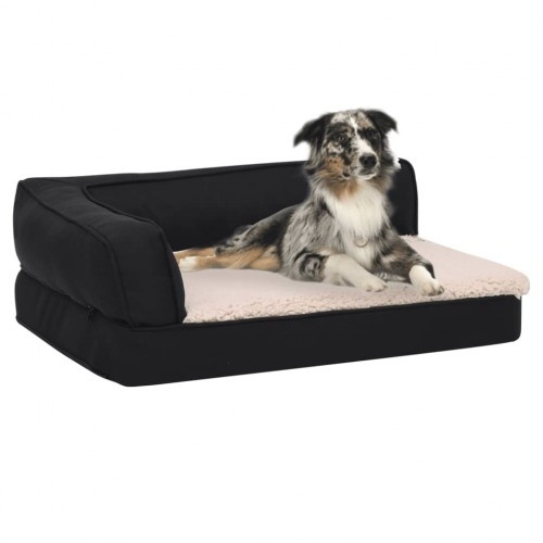 Colchão/sofá para cães Vidaxl - preto e creme