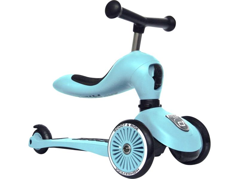 Scoot and Ride Scooter Highwaykick 1 blau Scooter mit Sitz