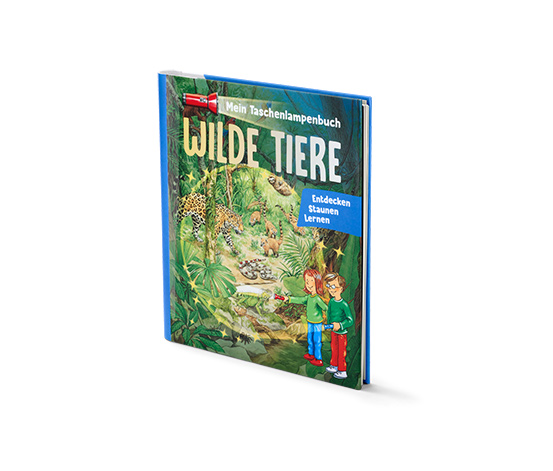 Buch »Mein Taschenlampenbuch – wilde Tiere«