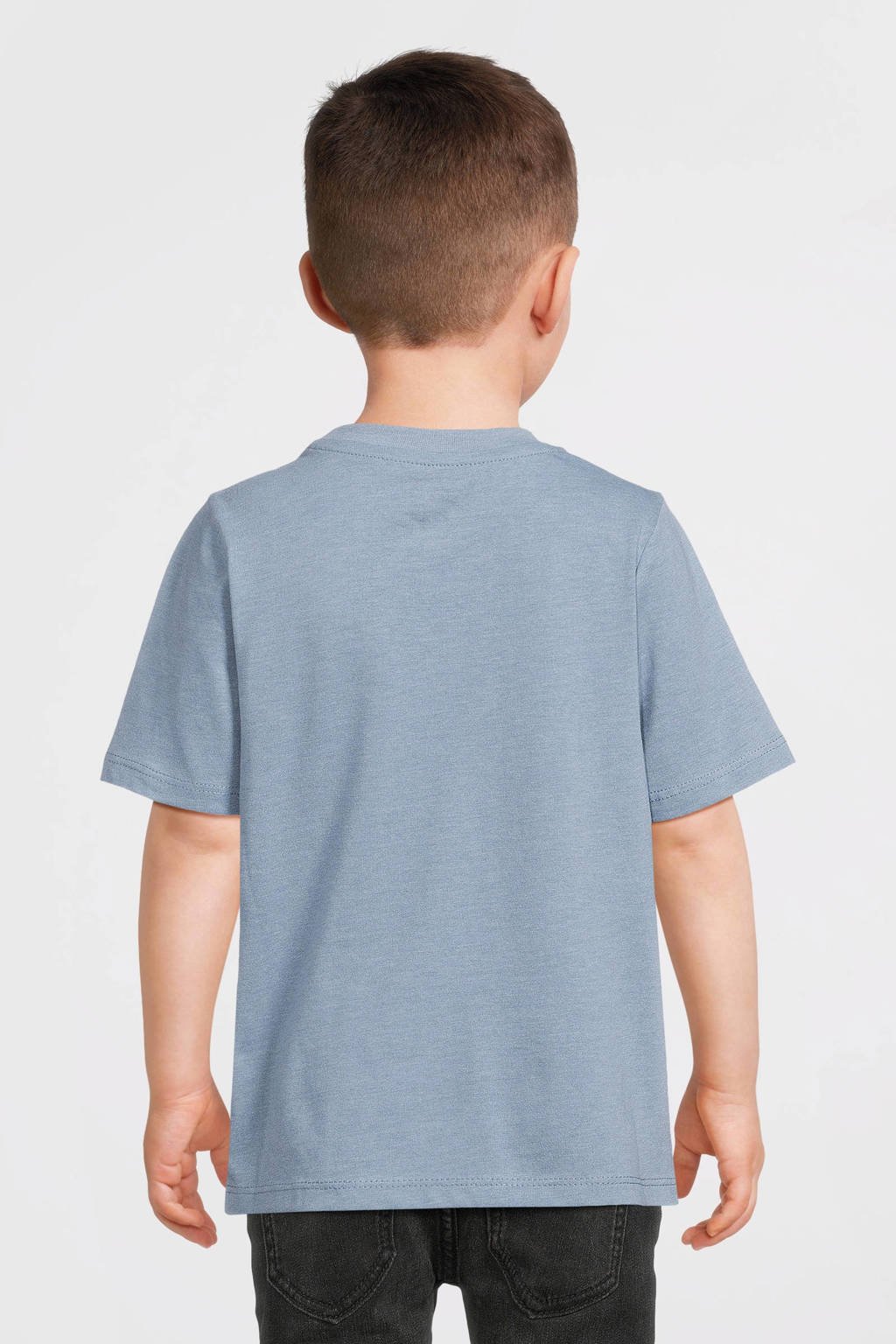 anytime T-shirt lichtblauw melange