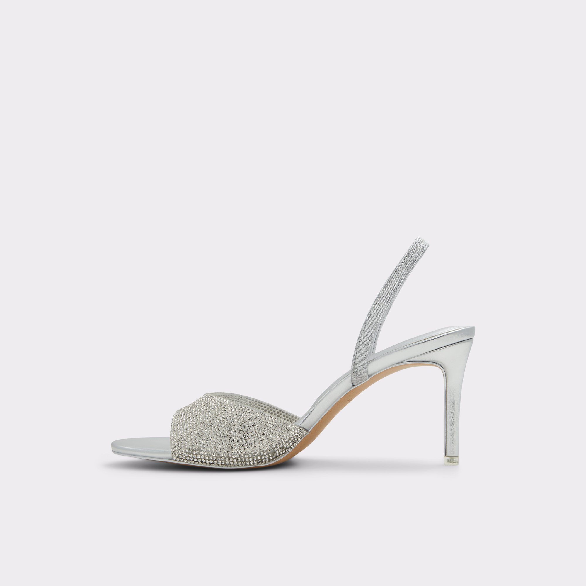 Aitana Silver Women Heeled sandals