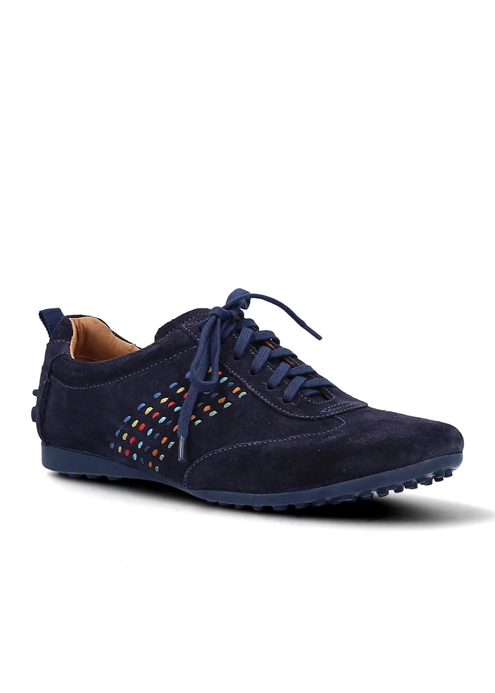 SNEAKERS VELOURS MARINE