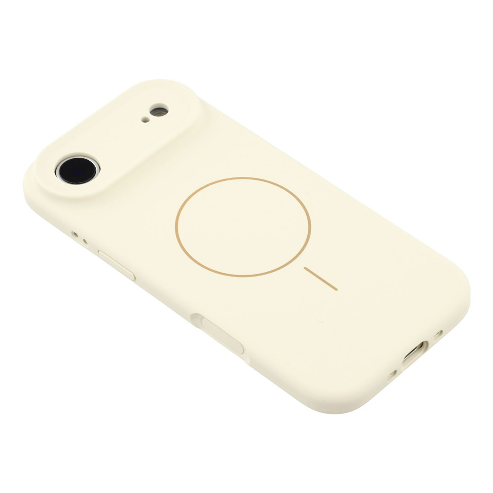 iPhone Air MagSafe Silikon Case Hülle - Hellgelb