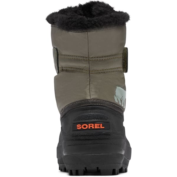 Après ski SOREL CHILDRENS SNOW COMMANDER STONE GREEN ALPINE TUNDRA