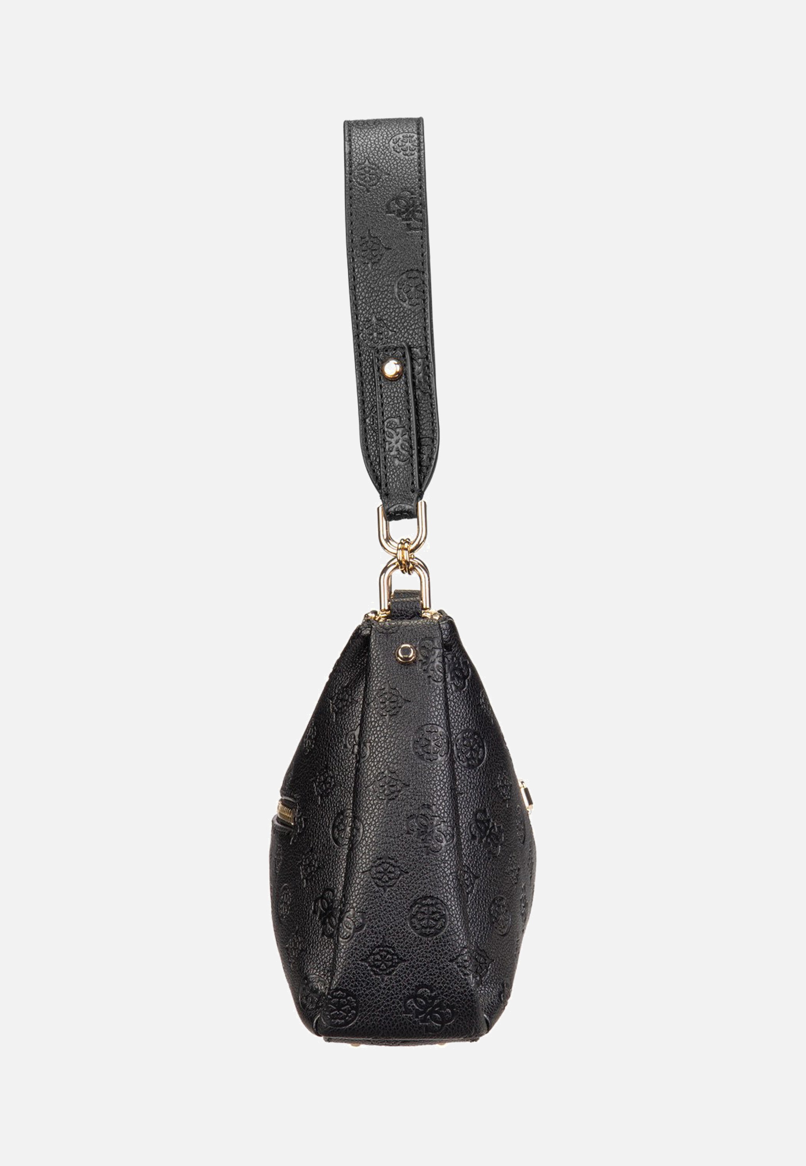 Anise Double Zip 16180 Black Logo - Umhängetasche