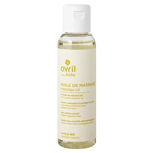 Óleo de Massagem Orgânico Avril Baby 100ml
