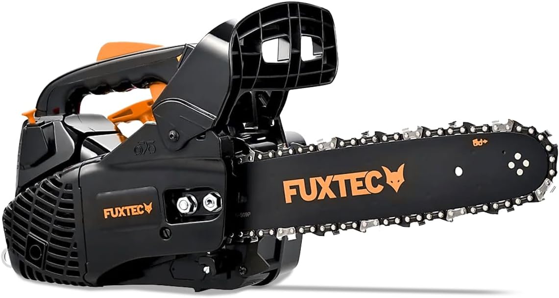 FUXTEC Benzin Baumpflegesäge FX-KS226 Kettensäge 25,4ccm – Schwertlänge 30cm – Motorsäge Top Handle/Einhandsäge