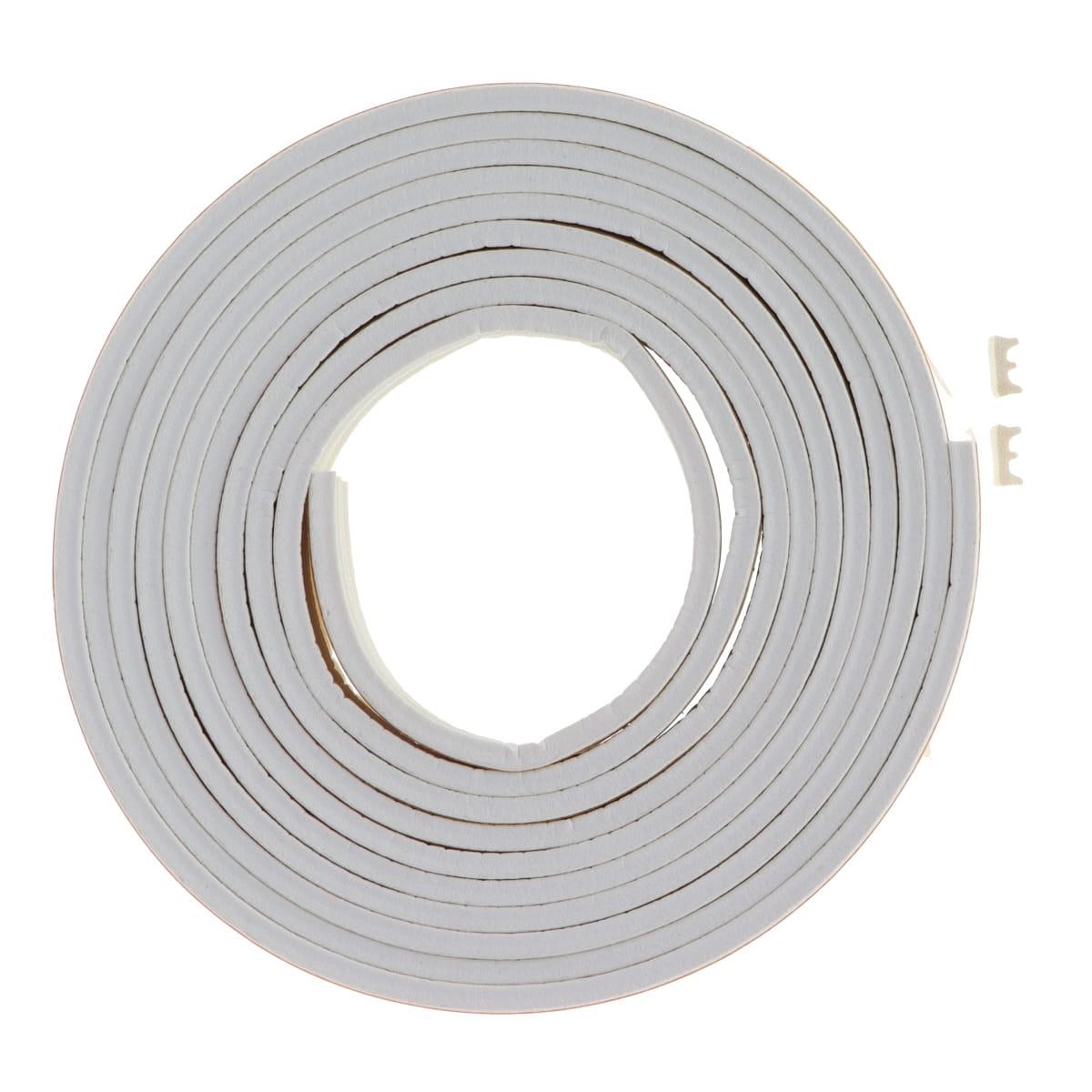 JOINT ISOLANT ADHESIF MOUSSE PROFIL 2X3M BLANC