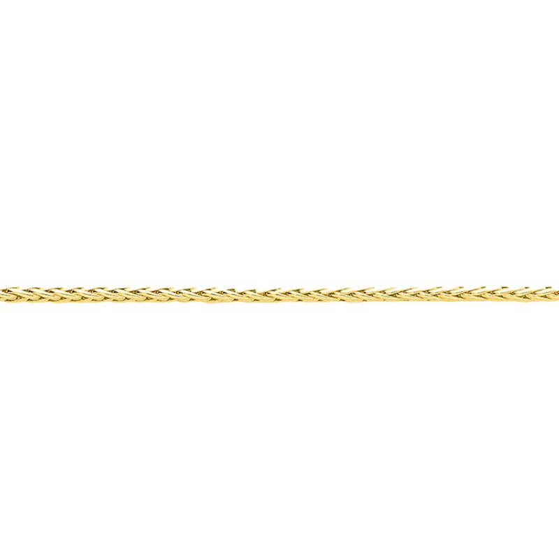 Bracelet Femme 18 cm - Maille Palmier - Or 18 Carats - Largeur 2 mm