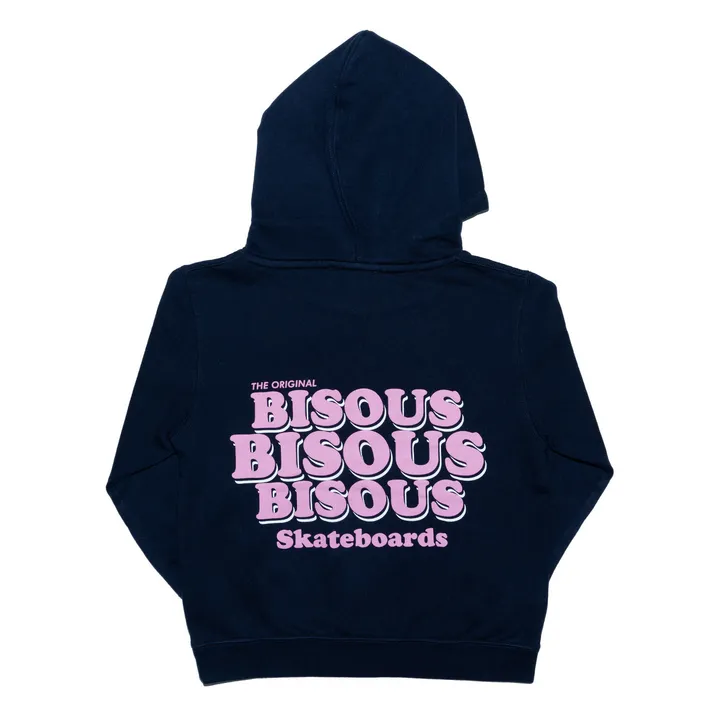Bisous Skateboards Sweat Capuche Grease | Noir